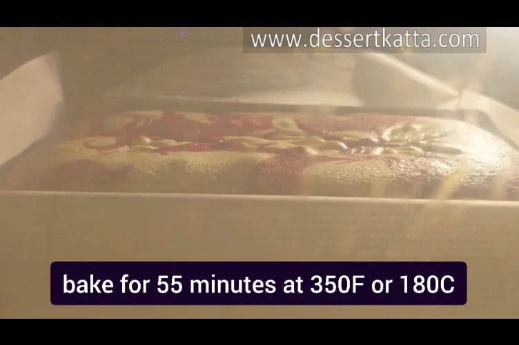 baking instructions for Starbucks red velvet loaf recipe