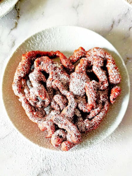 red velvet funnel cake recipe