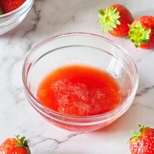 strawberry syrup for drinks