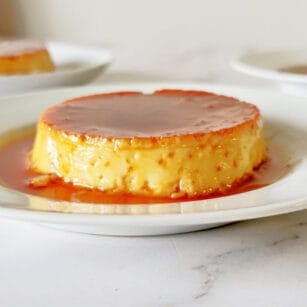 Magnolia flan recipe