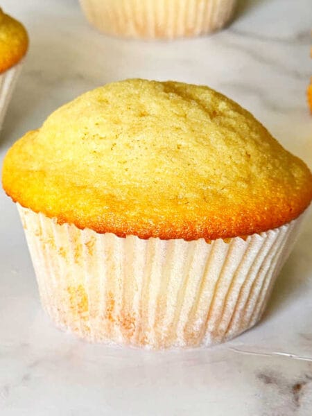 Vanilla muffins recipe Image and recipe by Sayali Bhave. Copyright : www.dessertkatta.com