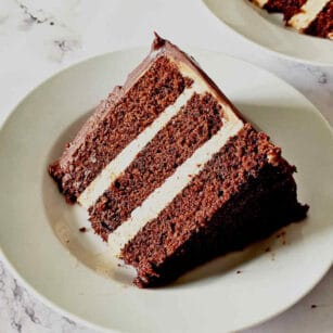 Chocolate Nutella cake Image and recipe by Sayali Bhave. Copyright : www.dessertkatta.com