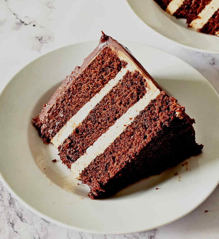 Chocolate Nutella cake Image and recipe by Sayali Bhave. Copyright : www.dessertkatta.com